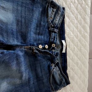 Kansan acid wash distressed Jeans